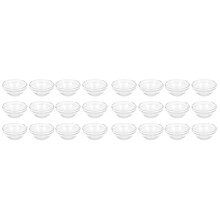24Pièces Bols En Verre Lisse Pour Mélange De Masques Et Aroma