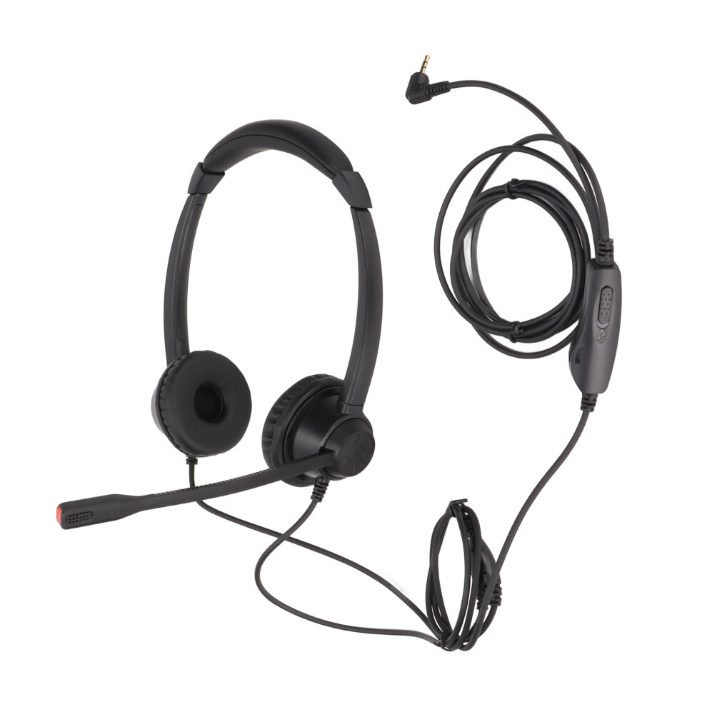 Professional Headset For Video Conferencing, Crystal Clear Sound With Noise Cancelling Microphone, Ergonomic Curved Headbands For Comfortable 9482726834328