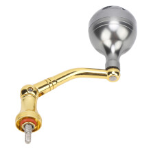 Metal Ball Grip Reel Handle for Lightweight Portable Outdoor Fishing, Aluminum Alloy with Smooth Surface and Comfortable Hand Feeling