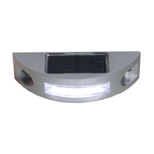 Éclairage Routier à LED Solaire Étanche IP68, Éclairage de Réfléchissant, Lumière D'Avertissement, Lumière Blanche