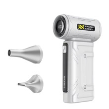 Protable Violent Turbo Jet Fan 6000 Mah Dust Blowing Brushless Fan Battery Display High Speed Handheld Air Blower Fan B