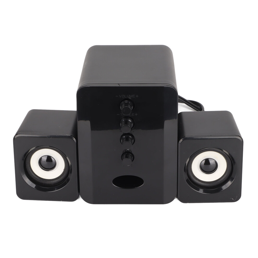 Audio Excellence, High-Definition Computer Speakers, Dsp Speakers For Crisp Sound Reproduction, Strong Bass, Plug & Play For Immediate Gratification 9482726834014