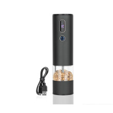Moulin à Poivre Électrique Rechargeable par USB, Moulin à Poivre Électrique, Moulin à Sel de Mer, Moulin à Épices, Gadget de Cuisine.
