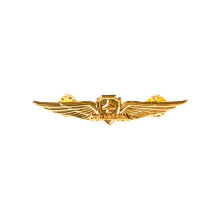Pilot Badge Aviation Wing Badge Captain Chest Badge Metal Airlines Lapel Pin Airman Wing Pin