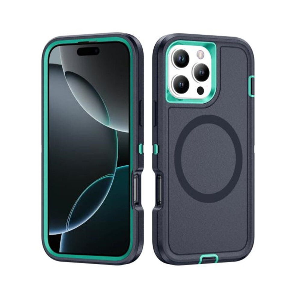 For Compatible With Iphone 15 Pro Life Waterproof Rugged Magsafe Magnetic Phone Case,,For Compatible With Iphone 15 Pro Green 9193271127314