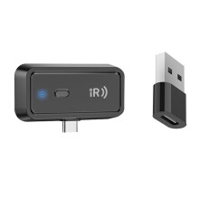 Zigbee IR Afstandsbediening met Spraaktiming en USB-Adapter voor TV Ventilator Airconditioner