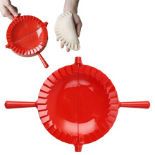 Lis na těsto a svařovací stroj 2 v 1, forma 6" na empanády, knedlíky, pierogy, ravioli, calzone, koláče, tortilly, wontony – kompatibilní