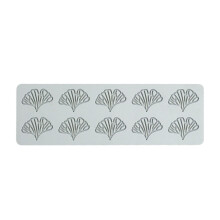 10 Cavity Hollow Ginkgo Leaf Lace Mat Chocolate Candy Silicone Mold Durable