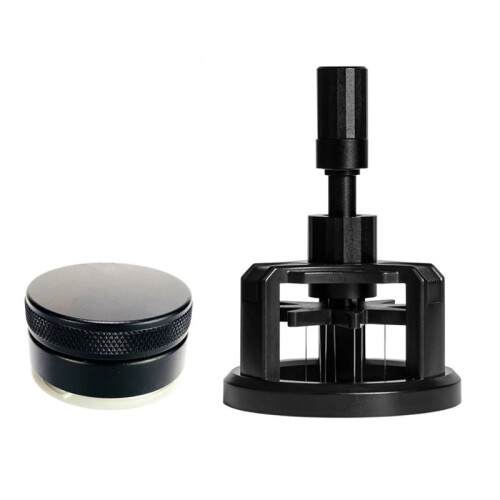 WDT Tool Set Espresso Coffee Stirrer Distributor Adjustable Depth Espresso Stirrer Tool Rotary Coffee Powder Needle