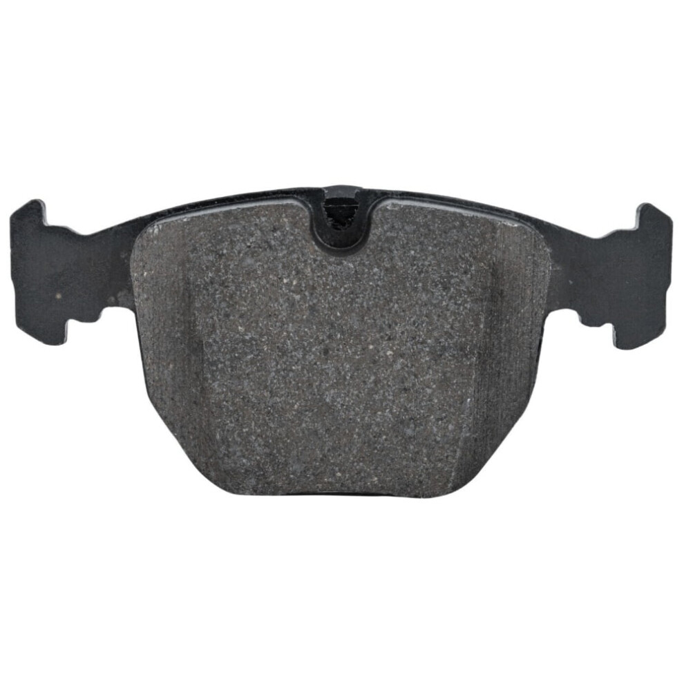 1Pc Front Disc Brake Pad Set Â Semi-Metallic Low-Ceramic, Slotted Nao, Compatible With Bmw X5 (2000Â2006), 530I (2001Â2003), 540I 9193271127000