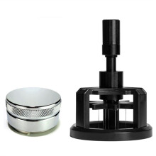 Ensemble D'Outils WDT : Agitateur à Café Expresso, Distributeur, Profondeur Réglable de 58 mm, Aiguille Rotative pour Poudre de Café.