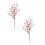 Heart-Shaped Berry Picks Pink 2 pcs 17.7 inch 1