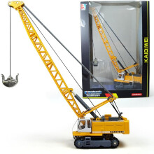 1:87 Ho Scale Tower Cable Crane – All-Alloy, Compatible with Train Model Scenes & Accessories
