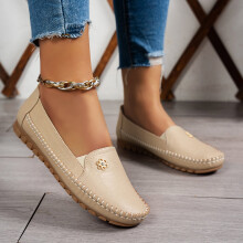 Willtoo Women's Orthopedic Leather Shoes Lightweight