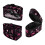 Breast Cancer Themed Pattern Polyester Iron Carrier Bag, Bag Only 1