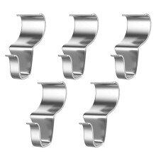 Stainless Steel Vinyl Board Wall Seam Invisible Wall Panel Hook Punch-Free Hook