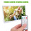 Auto Rotate Digital Picture Frame17Inch Touchscreen Display WiFi Electronic Photo Frame Remote Control Wall Mounted Design Sleep Mode Function 3