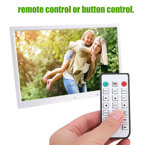 Auto Rotate Digital Picture Frame17Inch Touchscreen Display WiFi Electronic Photo Frame Remote Control Wall Mounted Design Sleep Mode Function 2