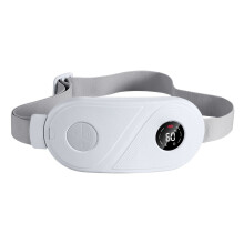 Vibration Massage Belt with Heating, 4 Modes, Portable Abdominal & Thigh Toning, Cellulite Reducer – Compatible with All Body Types
