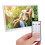 Auto Rotate Digital Picture Frame17Inch Touchscreen Display WiFi Electronic Photo Frame Remote Control Wall Mounted Design Sleep Mode Function 8