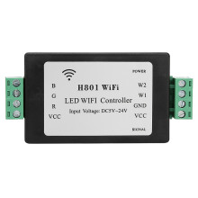 PWM Output Capable LED Controller, Supports Up To100Lamps, Robust WiFi Network Integration, DMX Decoder Capable, Automatic Reconnect Feature,