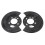 Durable Structure Backing Plates for Brake Systems, Replacement Part Corrosion Resistant Fit and Function Service Life Enhancement 7
