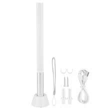 Kit di conversione per ventilatore a soffitto inclinato, luce minimalista delicata per gli occhi per la tua lampada da scrivania a LED dimmerabile,