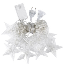 Star String Lights, Multi-Mode LED Lights, Battery Operated Fairy Lights, Waterproof Decorative Lighting, Indoor Outdoor Decor, For Christmas