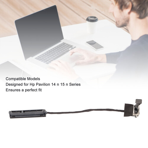 2.5in SATA HDD Cable for Pavilion 14N 15N Black 2