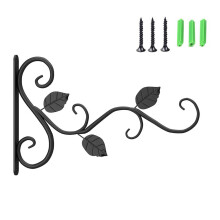 Support décoratif pour mangeoire à oiseaux, crochets multifonctionnels haute capacité de charge, acier robuste antirouille pour terrasse, jardin,