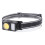 Adjustable Headband Headlamp, Multi Mode Super Bright LED Rechargeable Head Flashlights with Red Light Indicator for Emergency Signaling 3