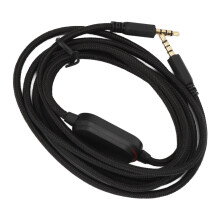 Durable Nylon Headphone Cable with Volume & Mute for AW920H G933 AW720H AW310H