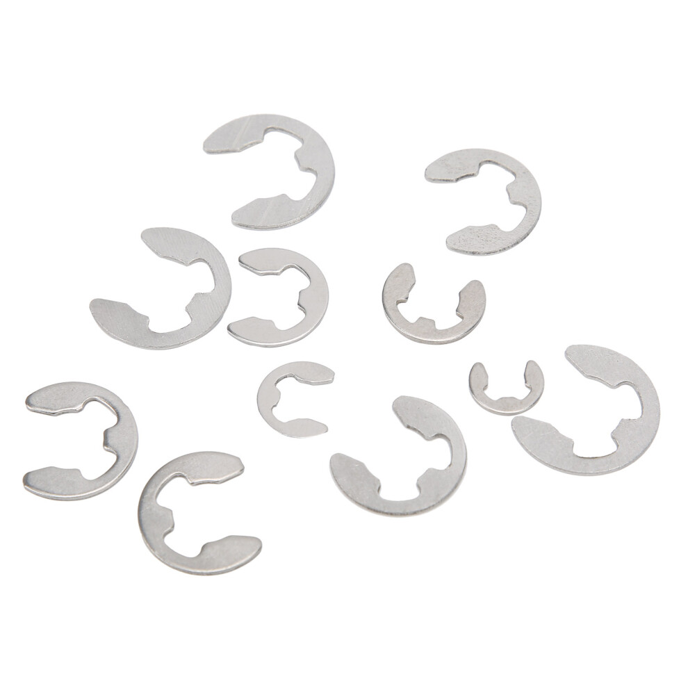 200Pcs 304 Stainless Steel Circlip Set M1.5 to M10