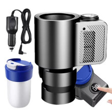 Portavasos Calefactor y Refrigerado para Coche, 2 en 1, 12 V, 36 W, Inteligente, para Viaje, con Taza de Café