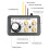 Car Sensor Signal Simulator, Car Sensor Signal Generator, Adjustable Resistance, Water Temperature, Crankshaft 6