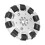 Βιομηχανικά ρομπότ μερών Omni Wheel360Degree περιστροφής εύκαμπτο Omni κατευθυντικό κράμα 5