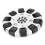 Βιομηχανικά ρομπότ μερών Omni Wheel360Degree περιστροφής εύκαμπτο Omni κατευθυντικό κράμα 6
