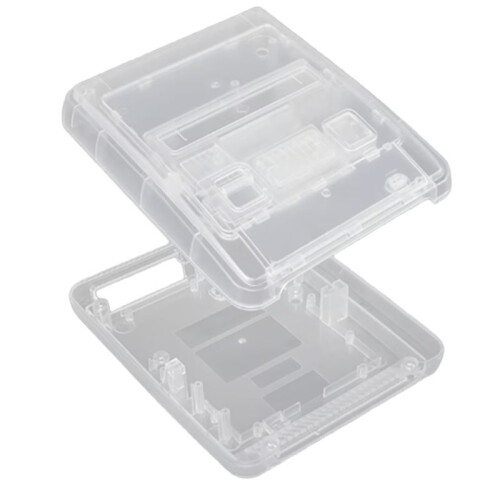SFC Replacement Case Transparent Box for Super Famicom Console Super NES Game Console