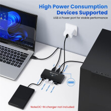 SA06 Splitter USB3.0 per 2 Computer, Adattatore Condiviso, Stampante, per  HUB Condiviso 2 In 4 Out