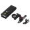 Emergency Flashlight Bicycle Light with Super Bright LED, Waterproof USB Rechargeable Bike Headlight Adjustable Lighting Modes Power Bank Function 4