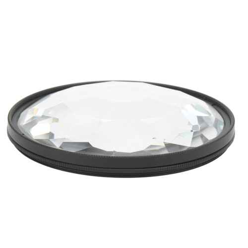 Special Effects Filter with Kaleidoscope Pattern, Vortex Distortion Lens for Camera, Foreground Blur and Rotatable Functionality, High Clarity 2