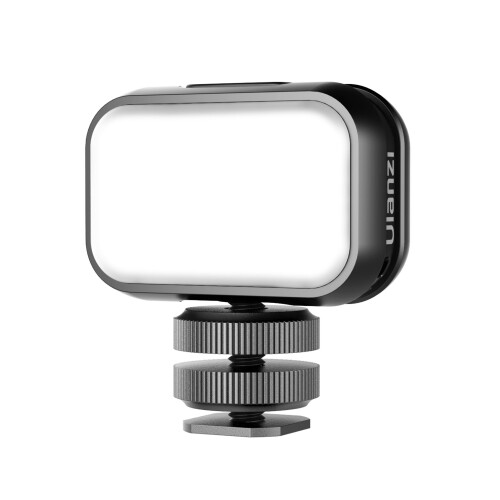Multi-Mount Compatibility LED Video Light Rechargeable Battery Adjustable Brightness Color Temperature Adjustable Wide Beam Angle Compact and 2