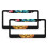 Pineapple License Plate Frames Aluminum 2-Pack 1