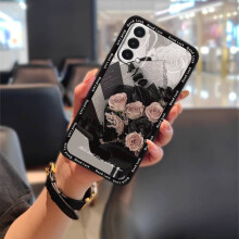 Handyhülle kompatibel mit OnePlus Nord N200 5G – Stoßfeste, wasserdichte und staubabweisende Silikonhülle mit floralem Graffiti-Design