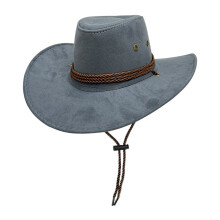 Cowboyhatt "Vintage mocka cowboyhatt brittisk stil western rancherhatt för unisex" cowboyhatt herr