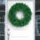 Green Artificial Christmas Wreath 18 inch 1