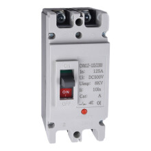 DC-stroomonderbreker 2P DC600V stroomonderbreker MCCB zonnebatterij PV-systeem 100A/125A/160A PVC elektrische beveiligingsinrichting