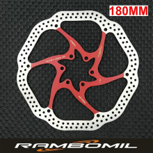 Disques de frein en acier inoxydable 160/180 mm pour vélo, compatibles avec Rotor Red180