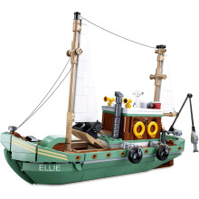 City-Fischerboot-Bausets für Meeresforschungs- und Angelbegeisterte – für Erwachsene und Jungen, kompatibel mit Lego