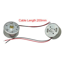 1 motor para RK-300C RF-300CA-12350DC 1,5V-6V 9000RPM 24mm, motor elétrico redondo, acessórios de reposição para ventiladores DIY